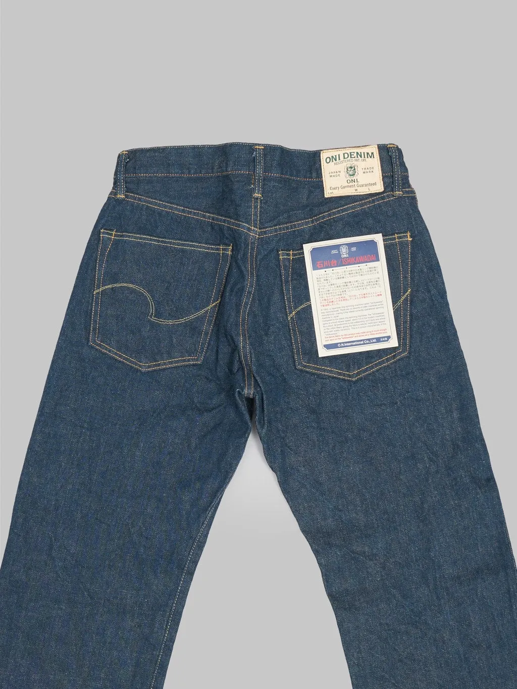 ONI Denim 288 Ishikawadai 15oz Regular Straight Jeans