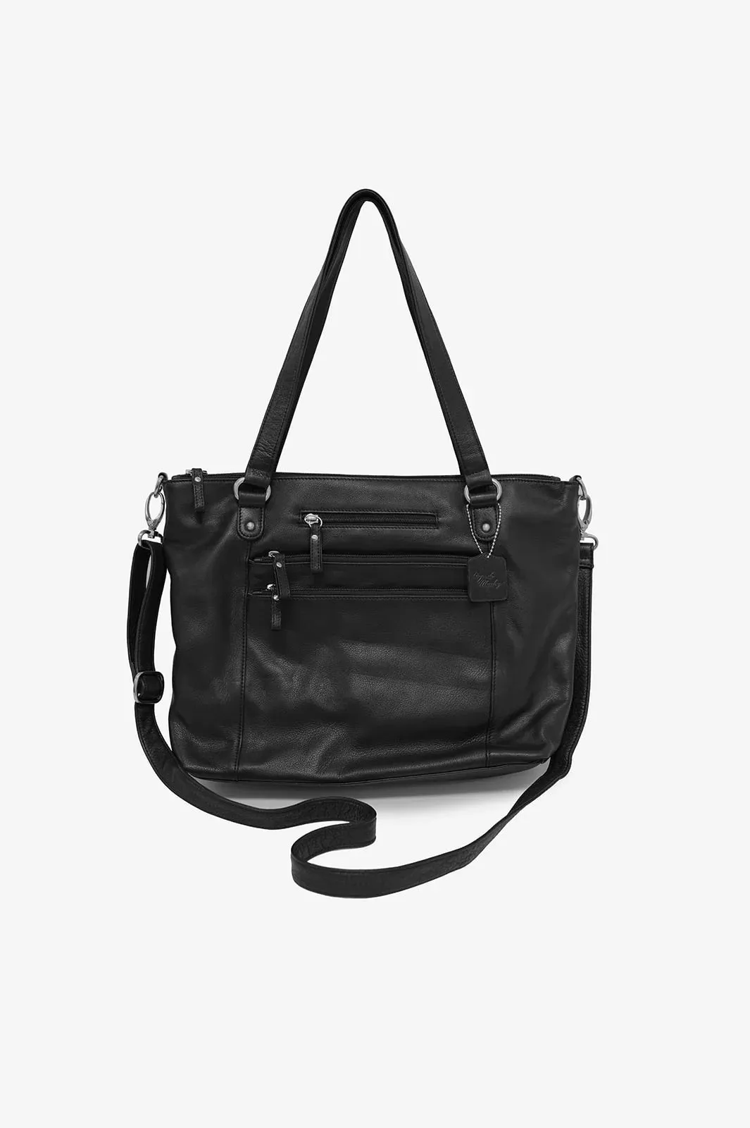 Osgoode Marley Daphne Triple Entry Leather Tote 7006