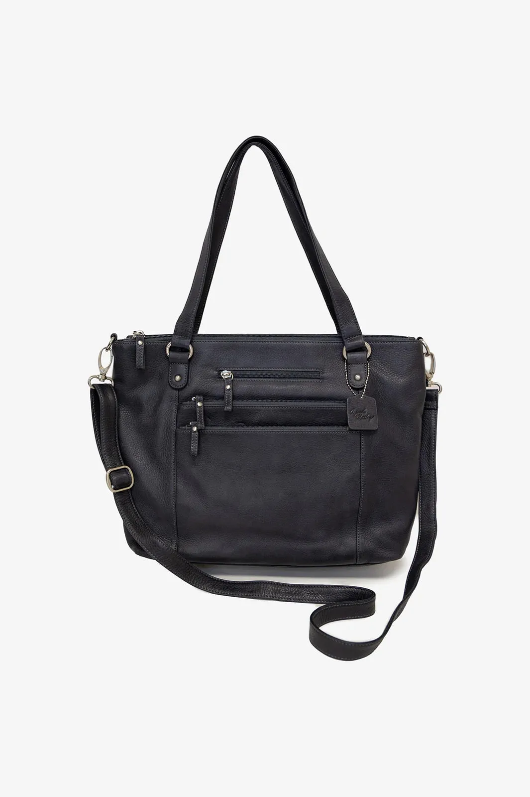 Osgoode Marley Daphne Triple Entry Leather Tote 7006