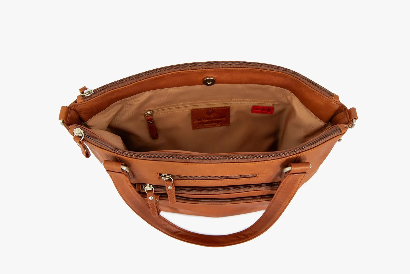 Osgoode Marley Daphne Triple Entry Leather Tote 7006