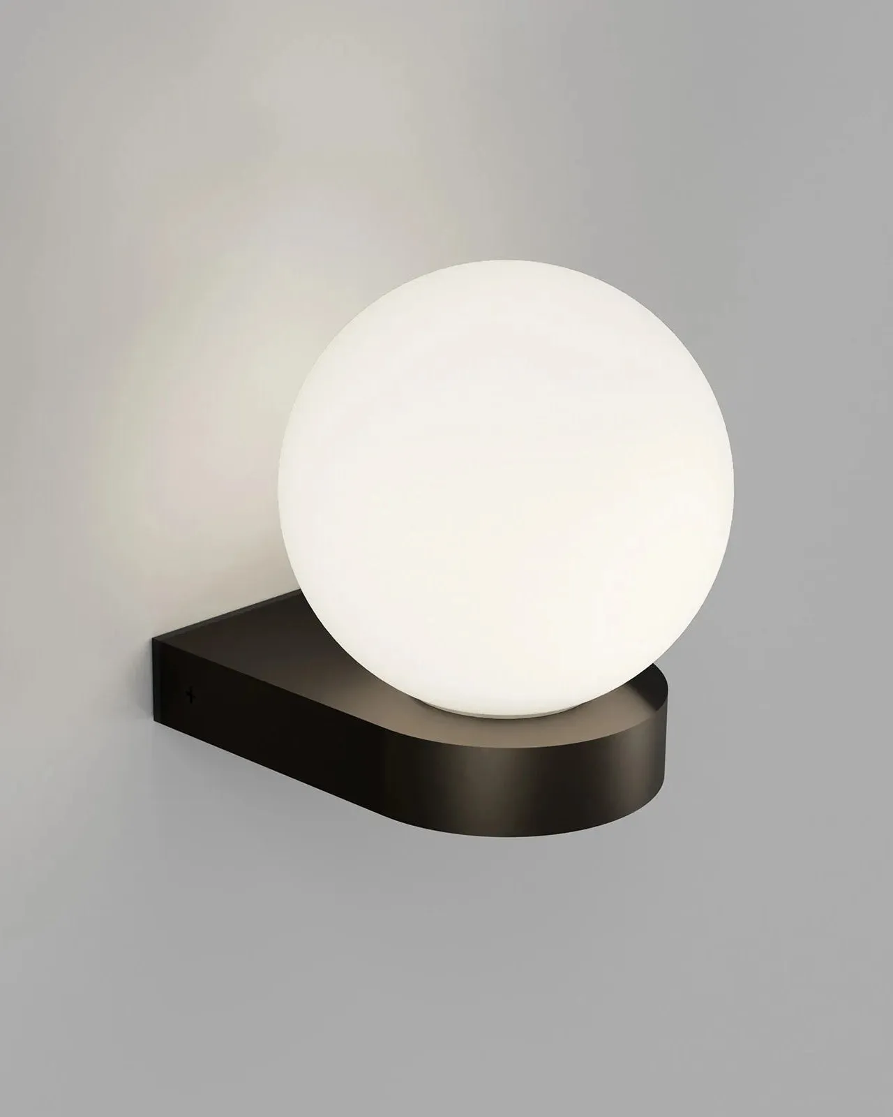 Perched Orb Wall Light