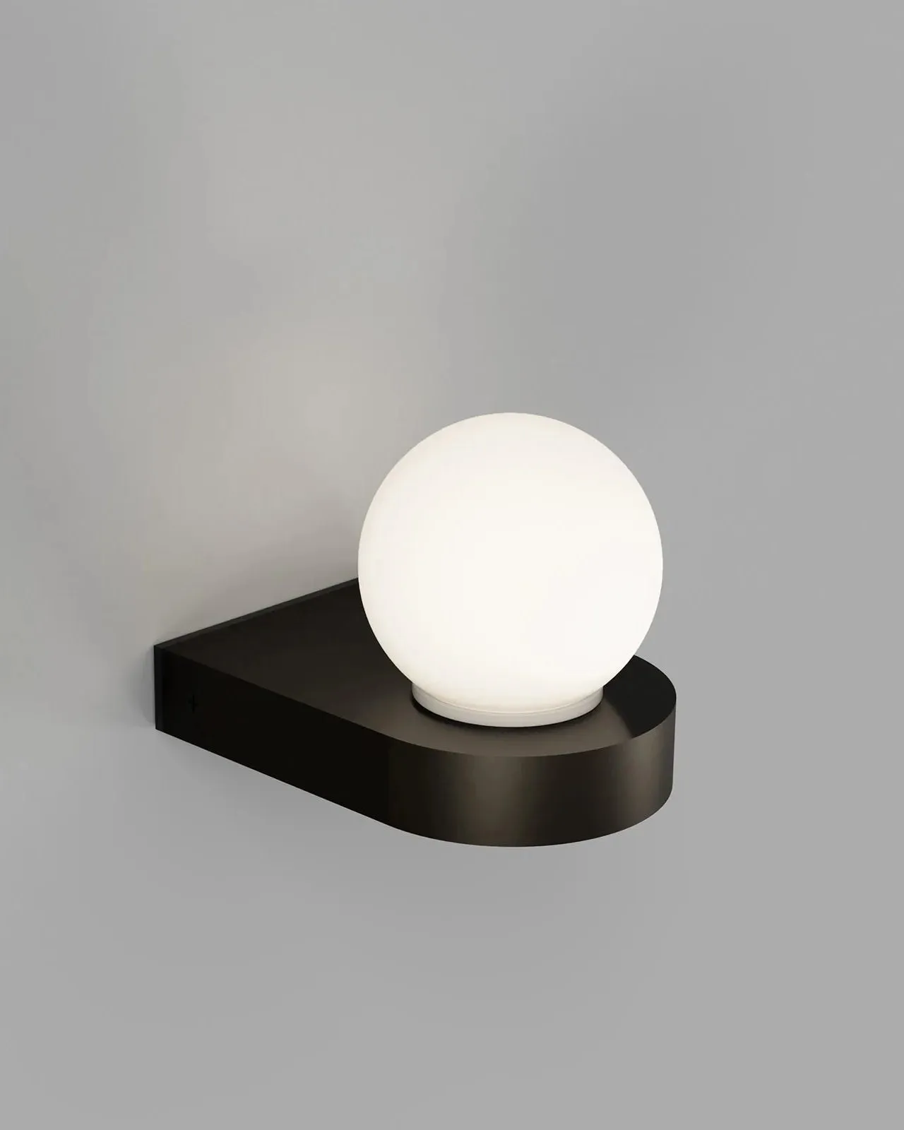Perched Orb Wall Light