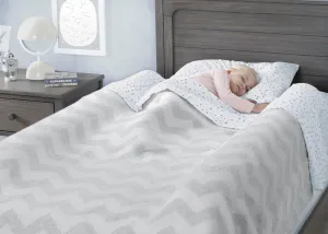 Perfect Sleeper Inflatable Bed Rails for Toddlers & Kids with Foot Pump (2 Pack)