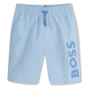 Persian Blue Logo Swimshorts