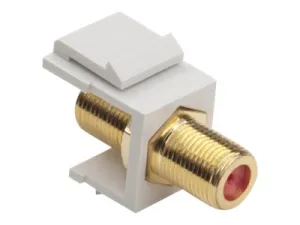 Platinum Tools - Modular insert - white - 1 port 780WH-50