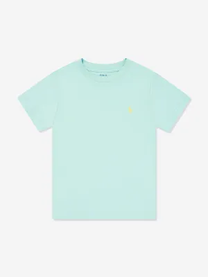 Ralph Lauren Boys Logo T-Shirt in Blue