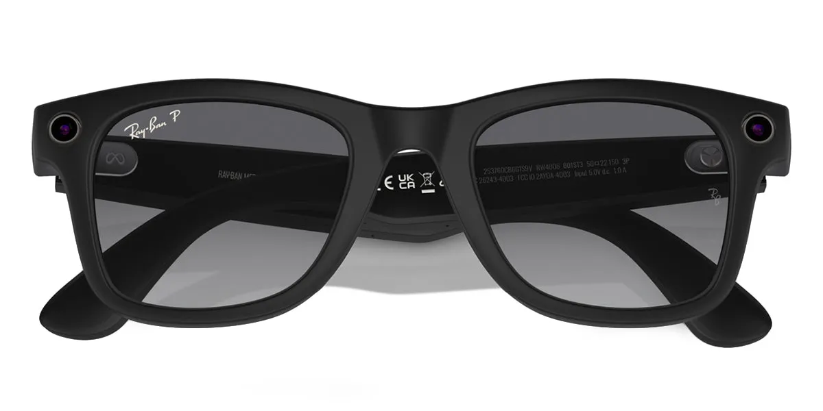 Ray-Ban Meta Wayfarer RW4006 601S/T3 Polarised Smart Glasses - As Seen On Brody Jenner & Meek Mill