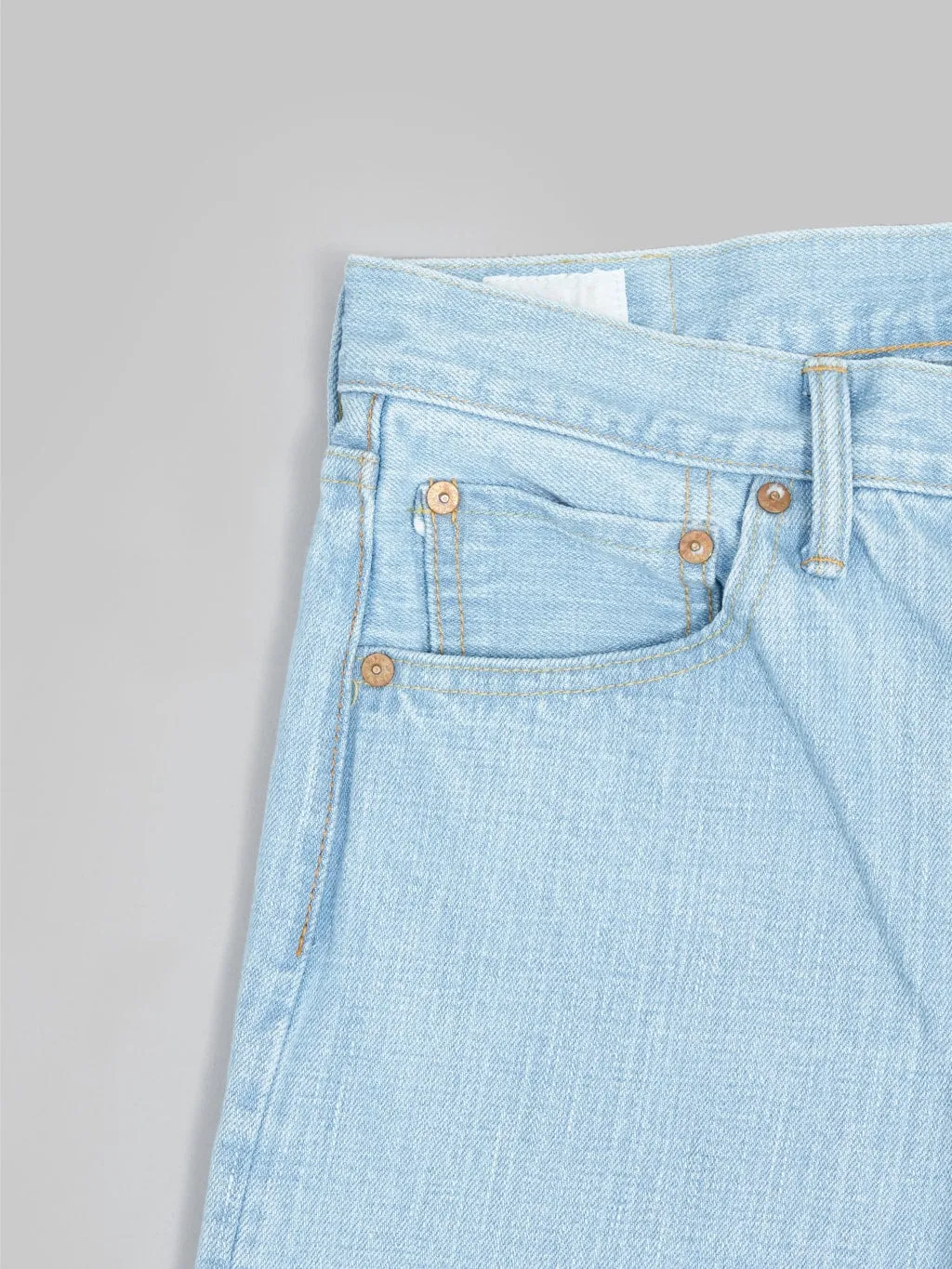 Redcast Heritage x ONI Denim Kerama Blue 15oz Intense Bio-Washed Natural Indigo Jeans