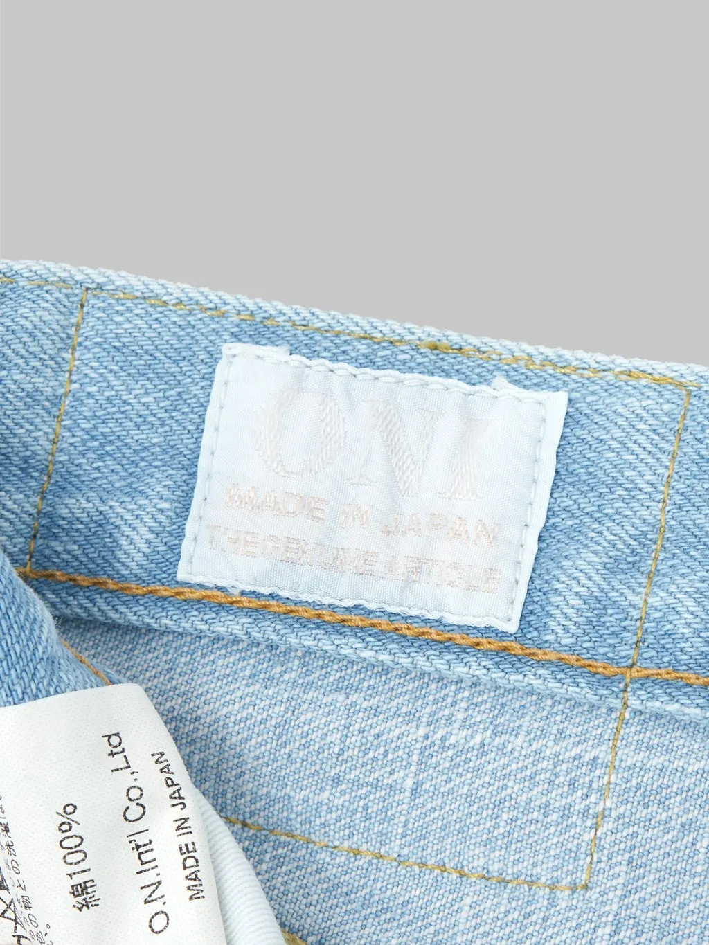 Redcast Heritage x ONI Denim Kerama Blue 15oz Intense Bio-Washed Natural Indigo Jeans