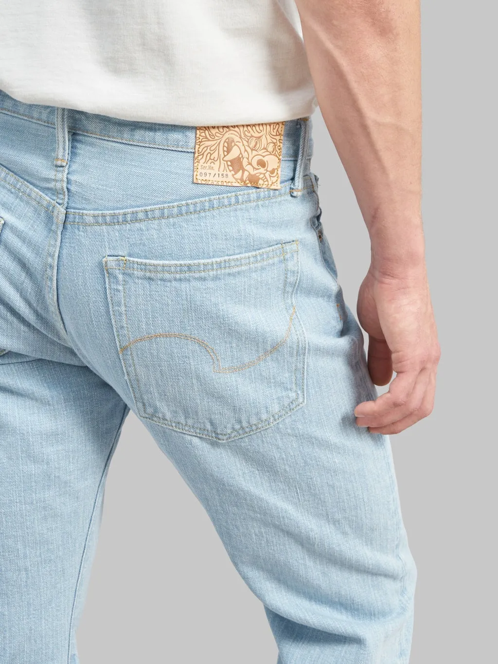 Redcast Heritage x ONI Denim Kerama Blue 15oz Intense Bio-Washed Natural Indigo Jeans