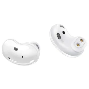 Samsung SM-R180NZWSXAR Galaxy Buds Live, Mystic White (Charging Case Included)