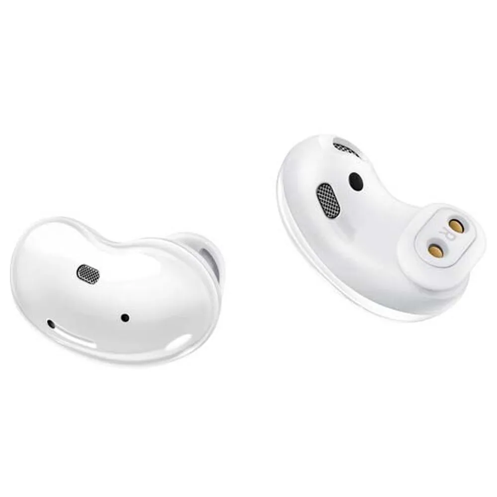 Samsung SM-R180NZWSXAR Galaxy Buds Live, Mystic White (Charging Case Included)