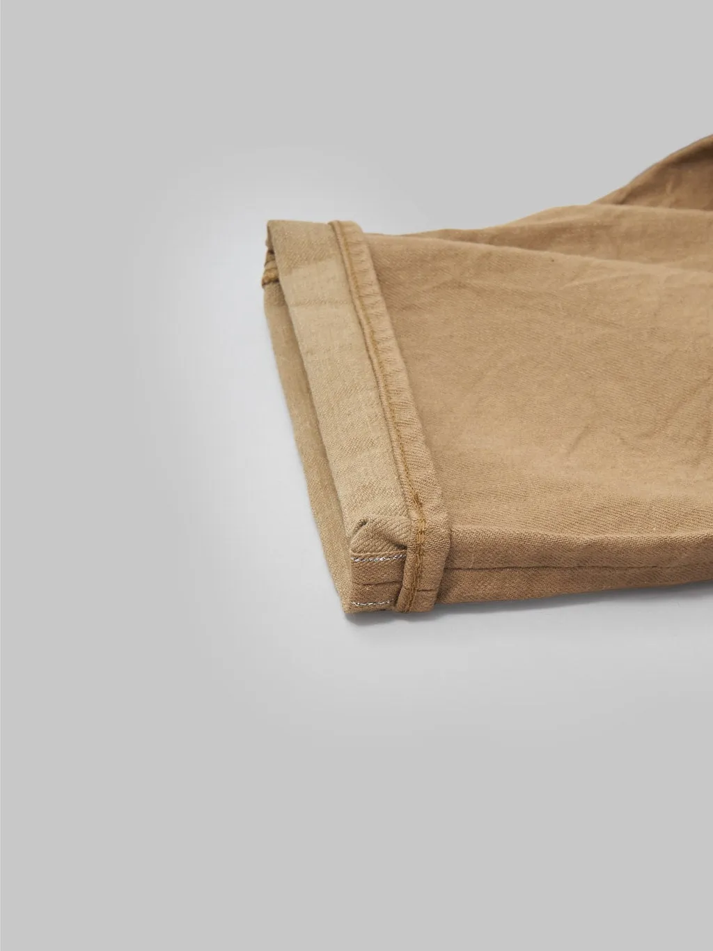 Samurai Jeans S310SPⅡ 15oz Selvedge Chino Shorts Khaki