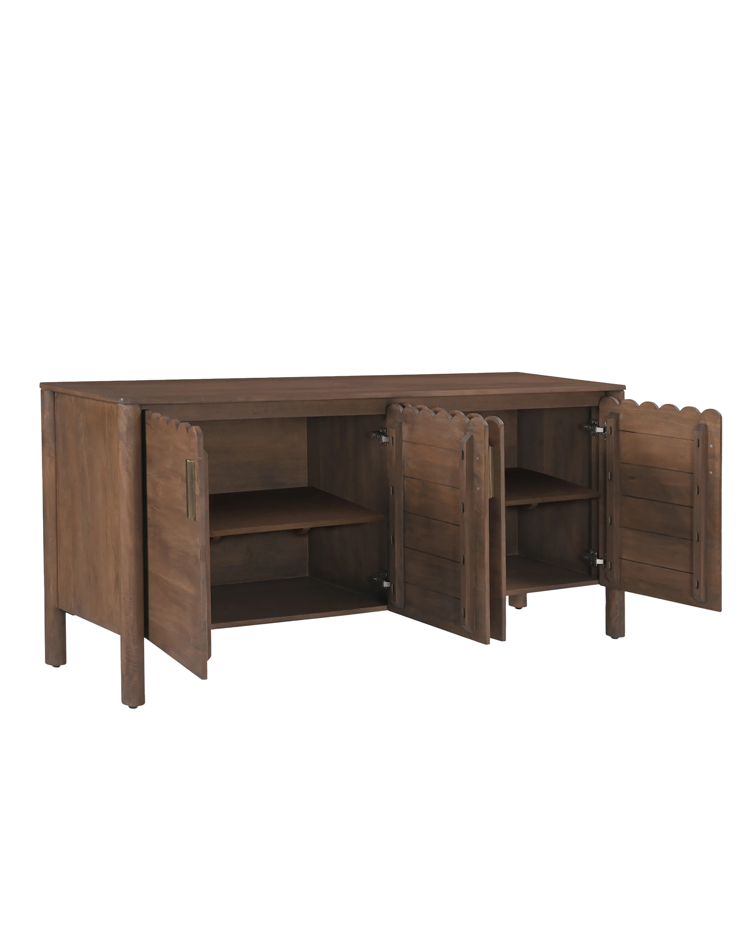 SCALLOP 4-DOOR SIDE BOARD