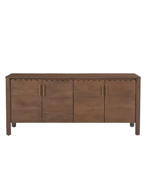 SCALLOP 4-DOOR SIDE BOARD