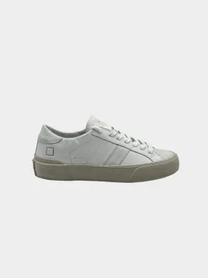 Sneakers Hill Low Used White In Pelle Bianca