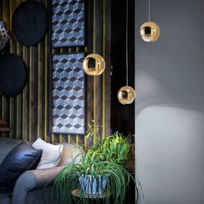 Spider Triple Suspension Light In 4 Fabulous Metal Finishes