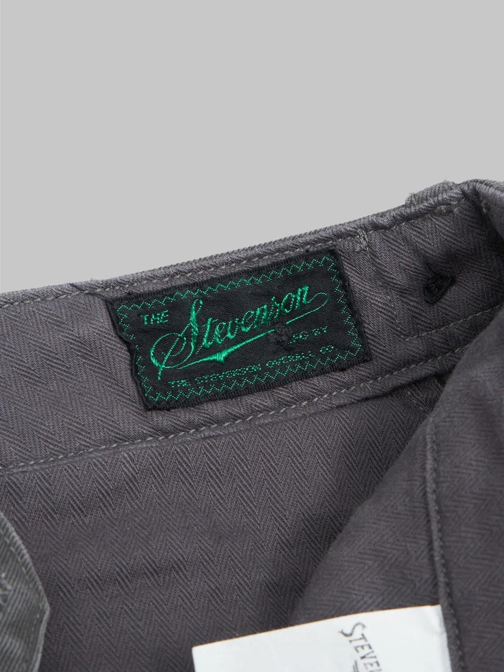 Stevenson Overall Co. 732 Colts Chino Charcoal
