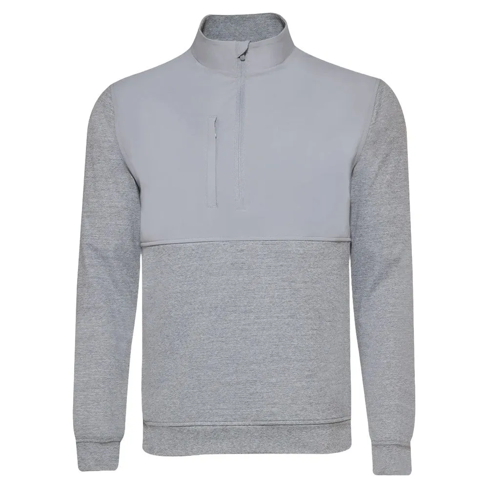 Straight Down Harding Hybrid Quarter Zip Golf Pullover Storm - FW24 Men