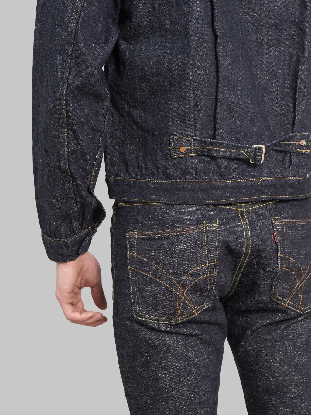 Sugar Cane 1943 Super Denim Collectibles #08 13.5oz Blue Denim Blouse