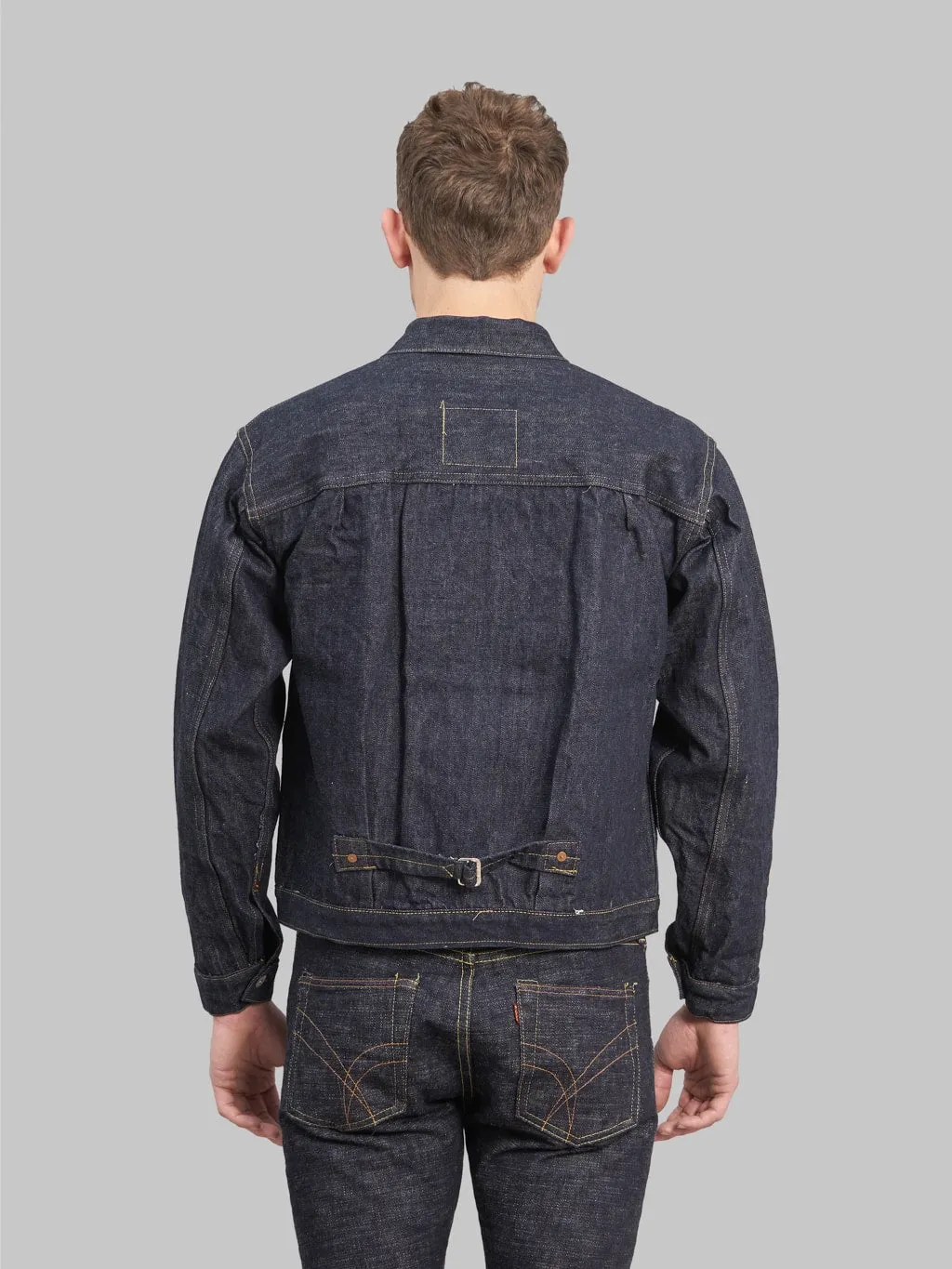 Sugar Cane 1943 Super Denim Collectibles #08 13.5oz Blue Denim Blouse