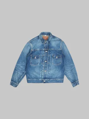 Sugar Cane 1953 Type II Denim Jacket Aged Model
