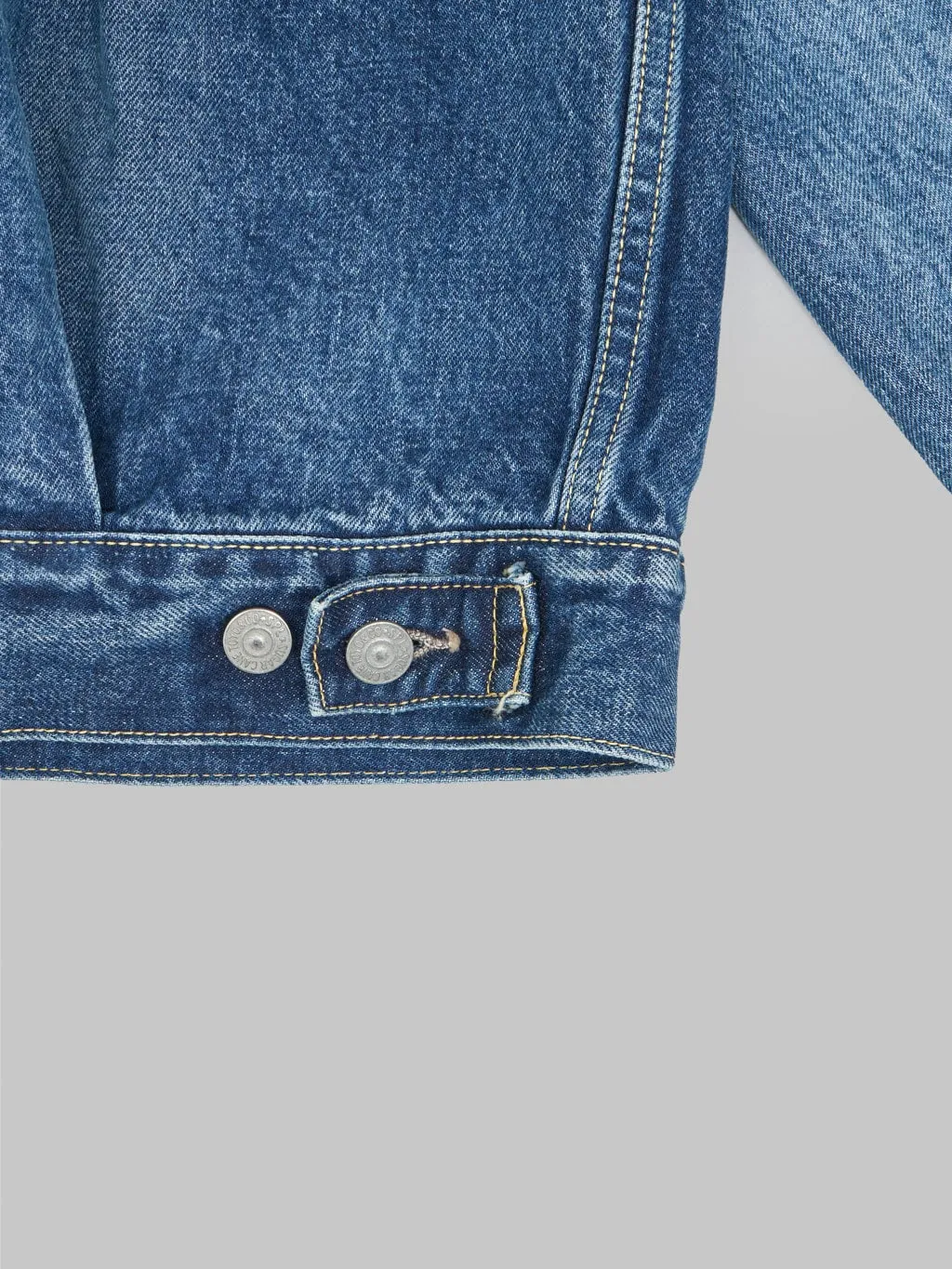 Sugar Cane 1953 Type II Denim Jacket Aged Model