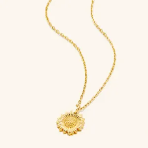 Sunflower Necklace