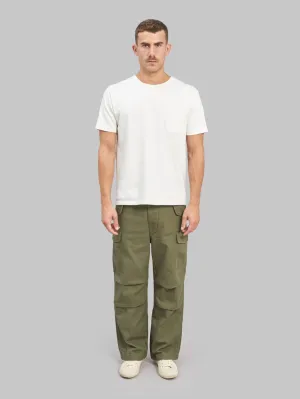 Tanuki Herringbone M-65 Pants Army Green