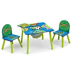 Teenage Mutant Ninja Turtles Table & Chair Set with Storage