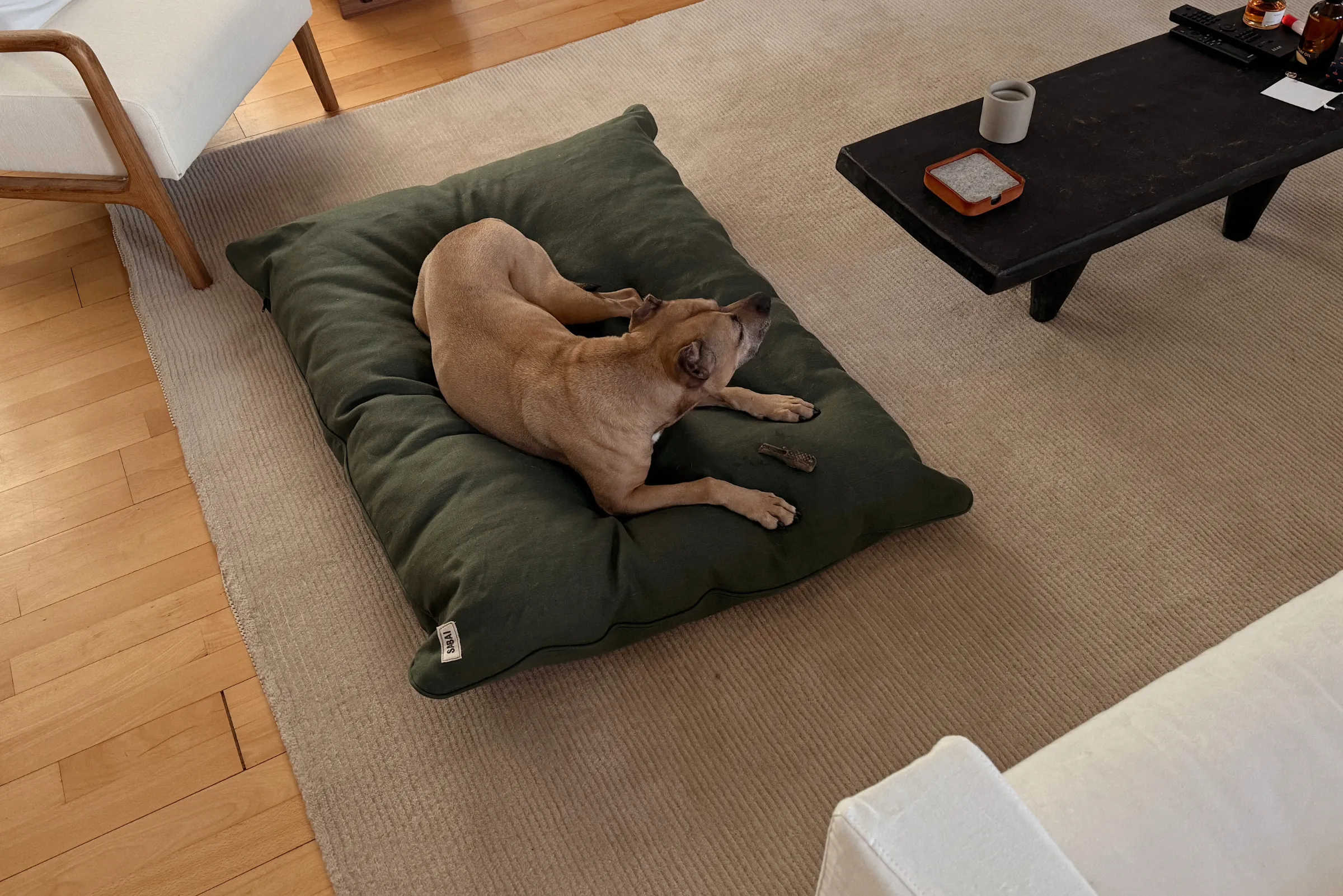 The Dog Bed in Hemp