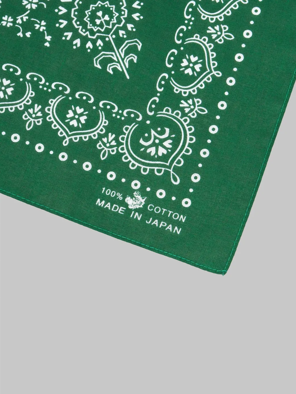 The Flat Head Bandana Green