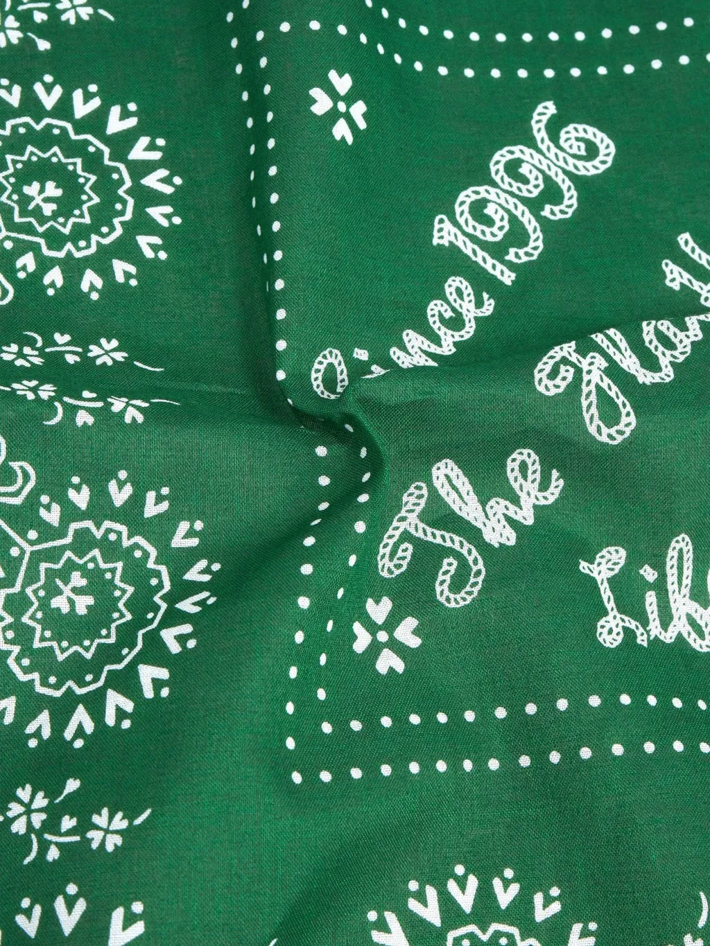 The Flat Head Bandana Green