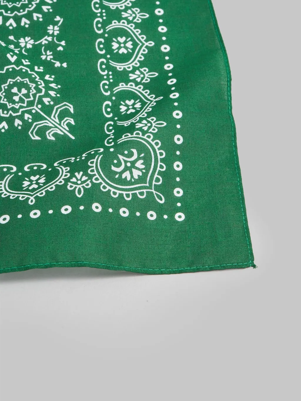 The Flat Head Bandana Green