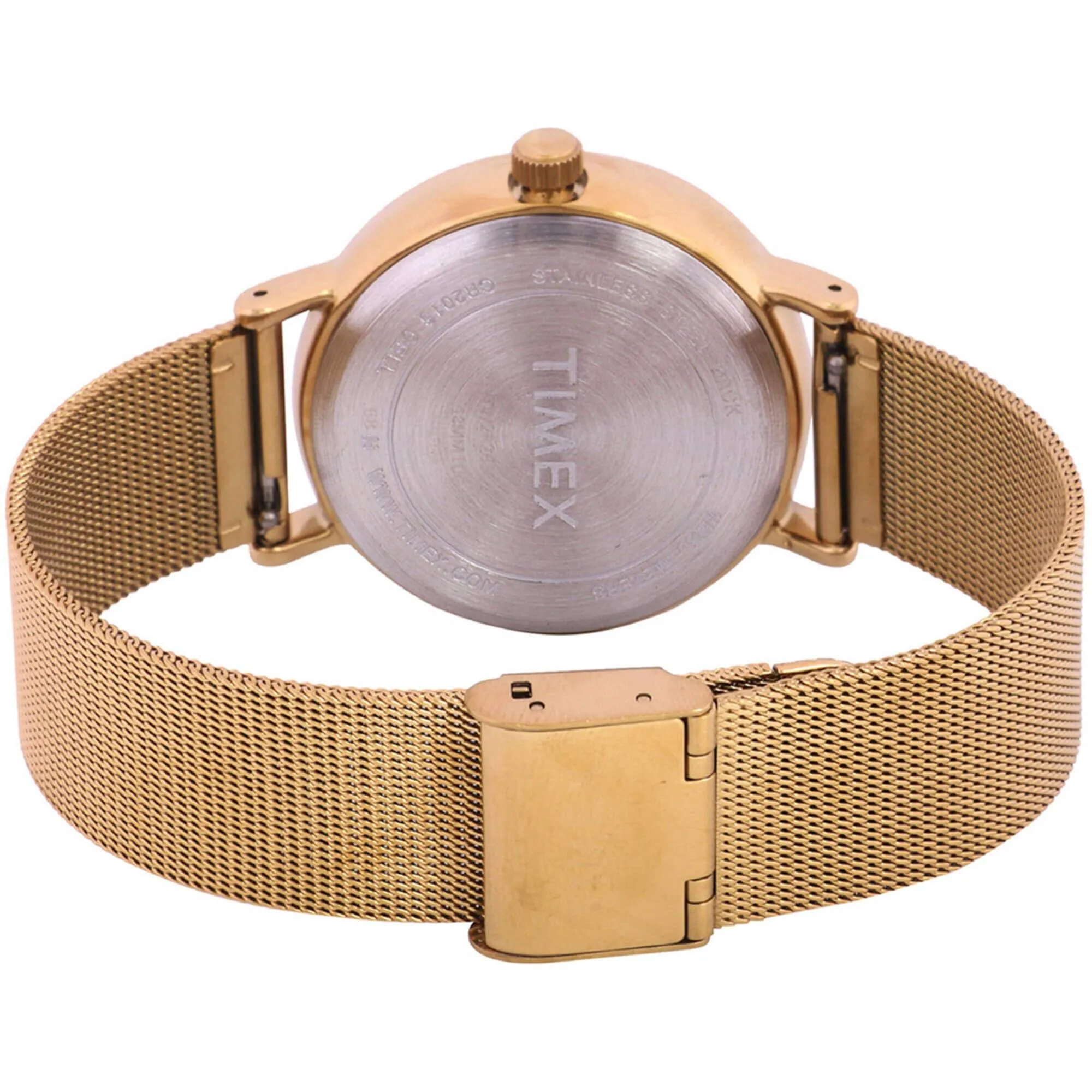Timex Women's Watch - Fairfield Quartz Off White Dial Mesh Bracelet | TW2R26500VQ