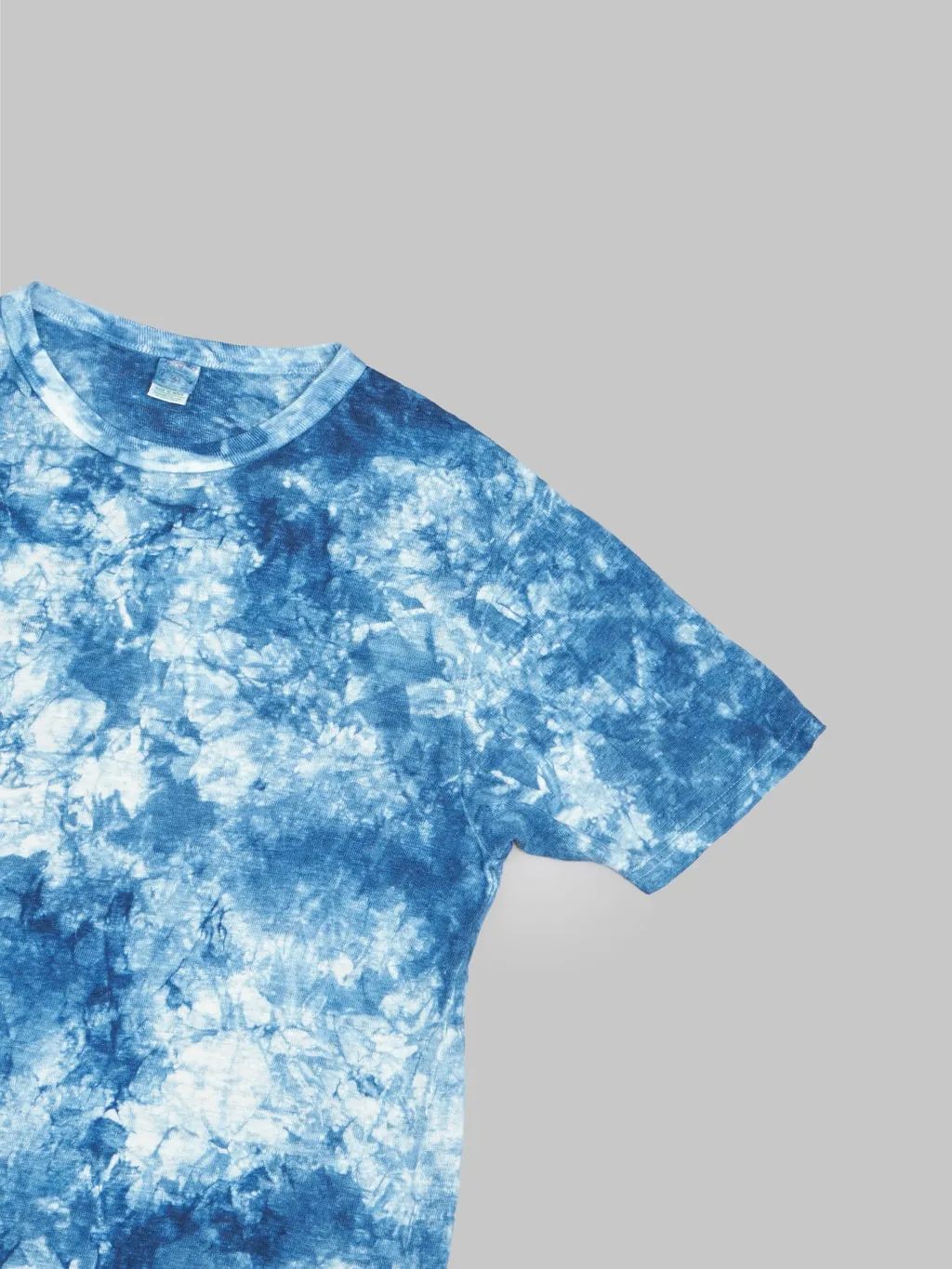 UES Natural Indigo Hand-Dyed Murakumo T-Shirt