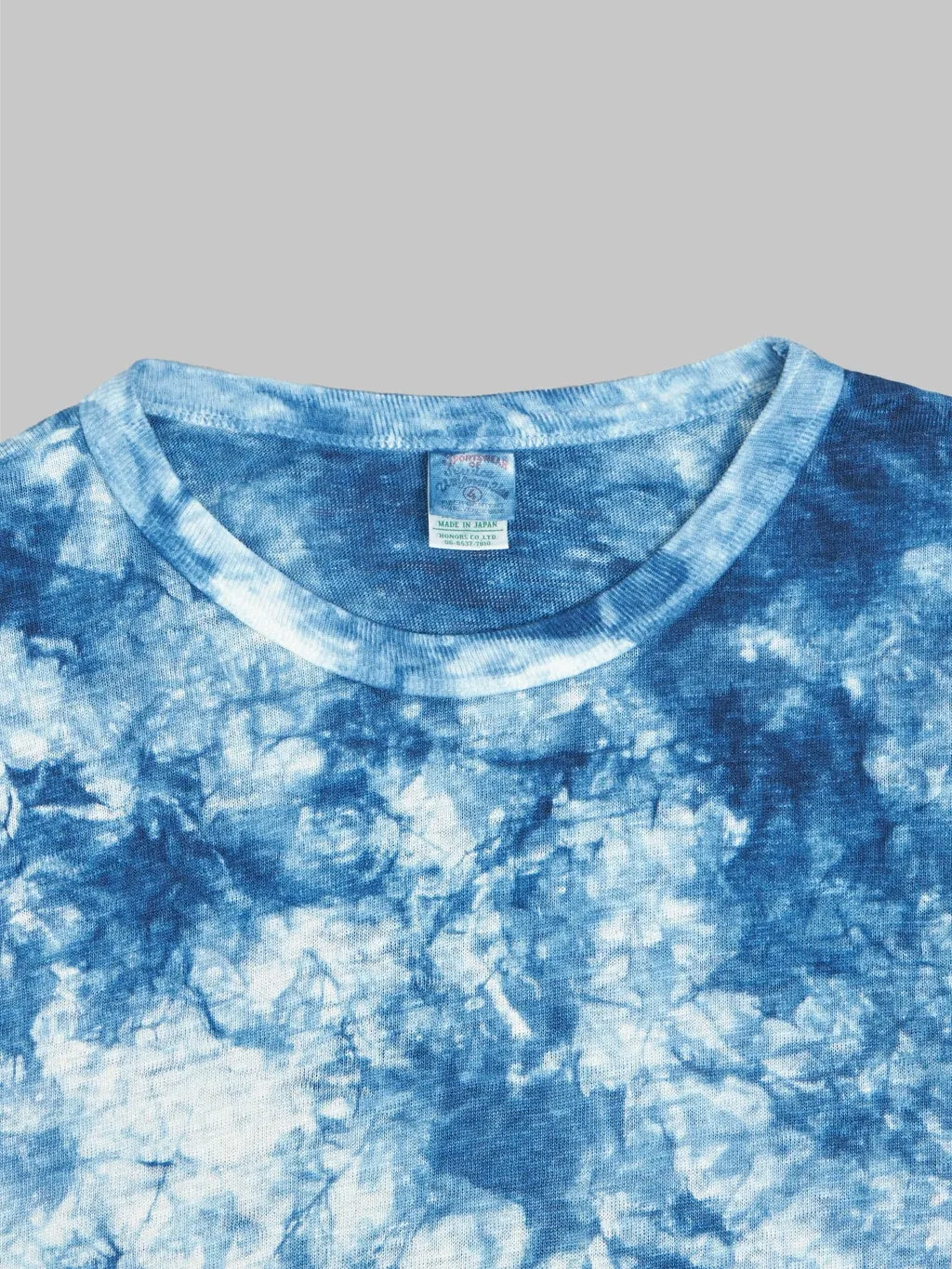 UES Natural Indigo Hand-Dyed Murakumo T-Shirt