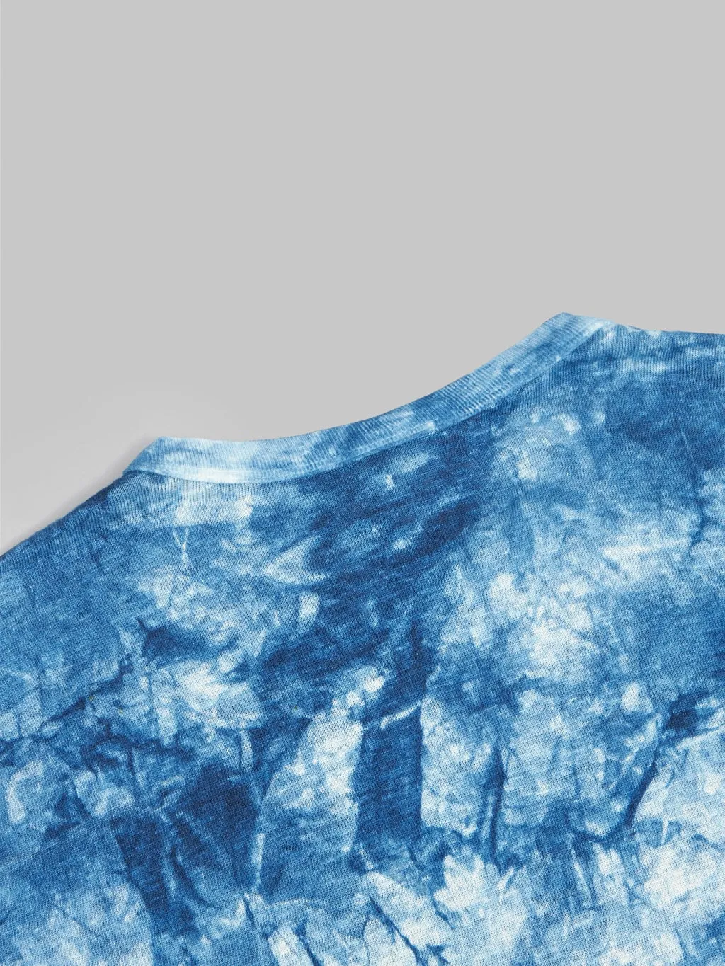UES Natural Indigo Hand-Dyed Murakumo T-Shirt