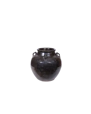 VINTAGE REACTIVE GLAZED VESSEL