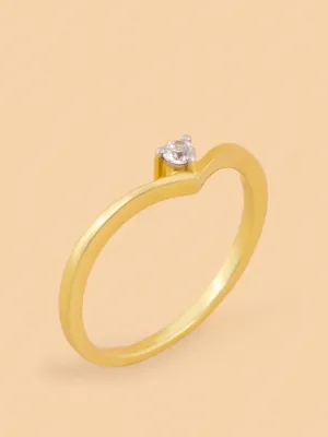 Westside X Pome Sleek Wave Lab Diamond Ring