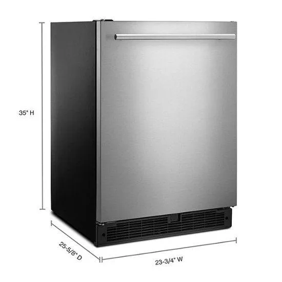 WHAREHOUSE SALE! Whirlpool 24" Undercounter Refrigerator with Temperature Sensor Alert