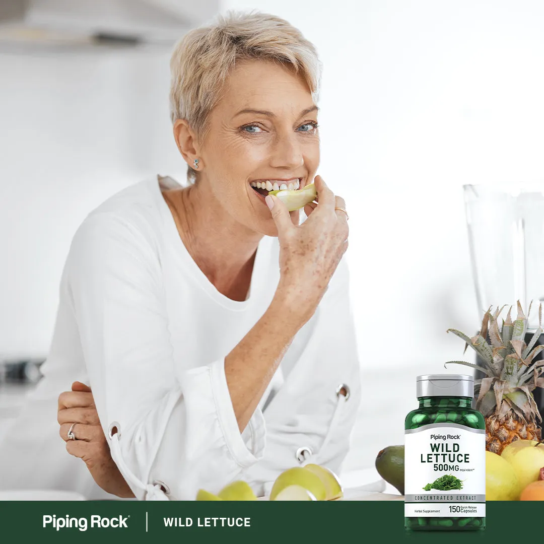 Wild Lettuce, 500 mg, 150 Quick Release Capsules