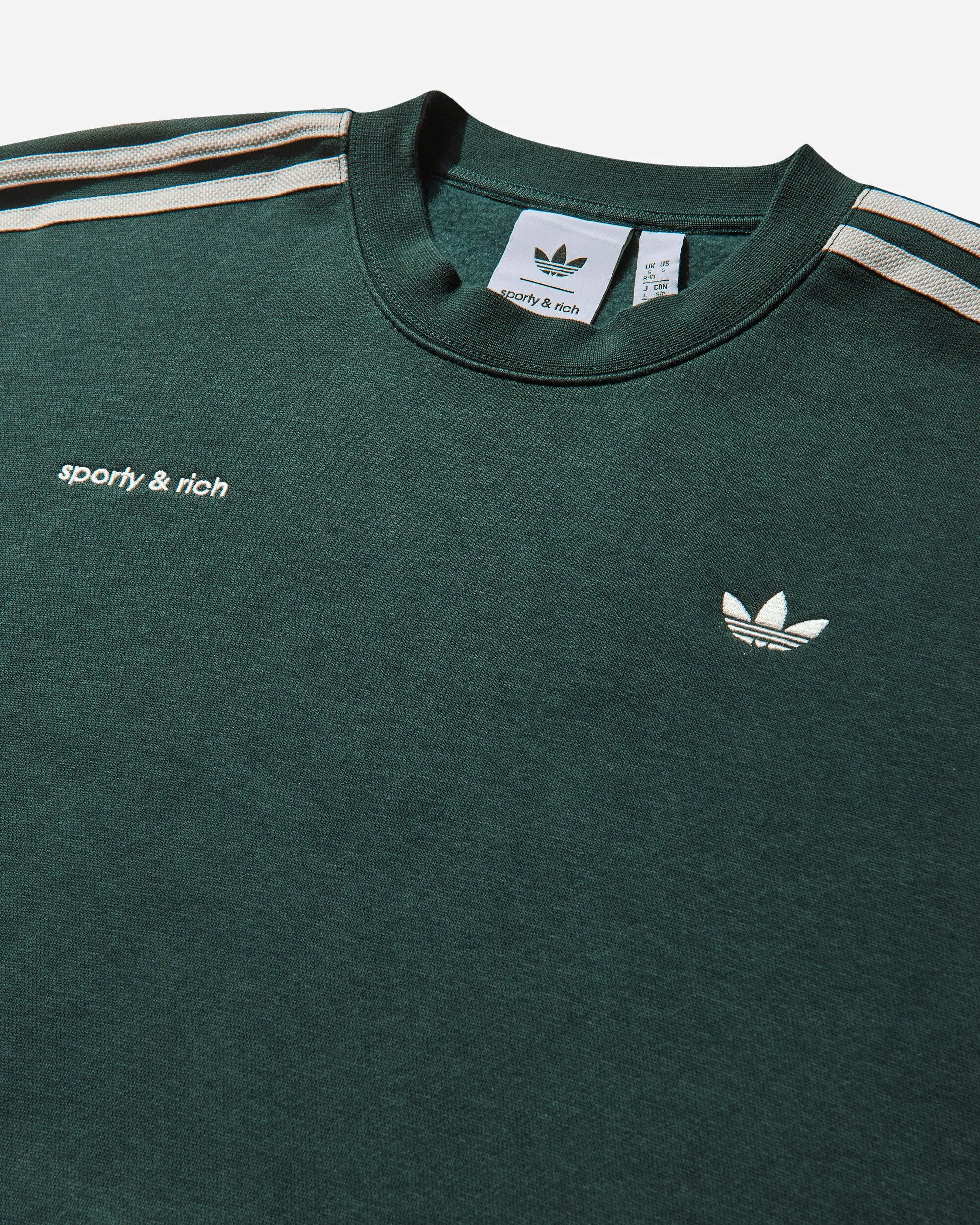 Women's Sporty & Rich Sweatshirt Shadow Green